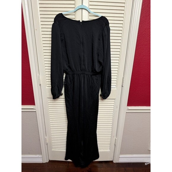 Nordstrom Indie V-Neck Fit & Flare Dress SIZE L - Picture 7 of 11